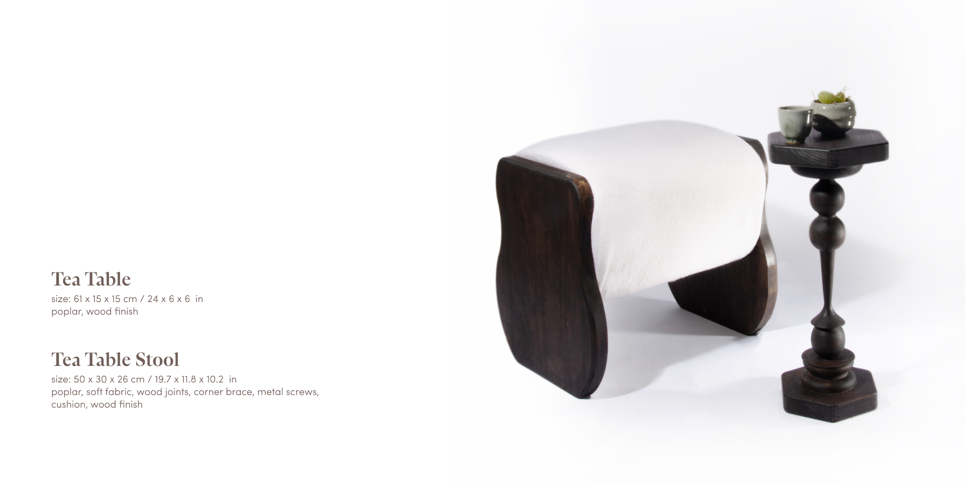 Tea Table and Stool project image 03
