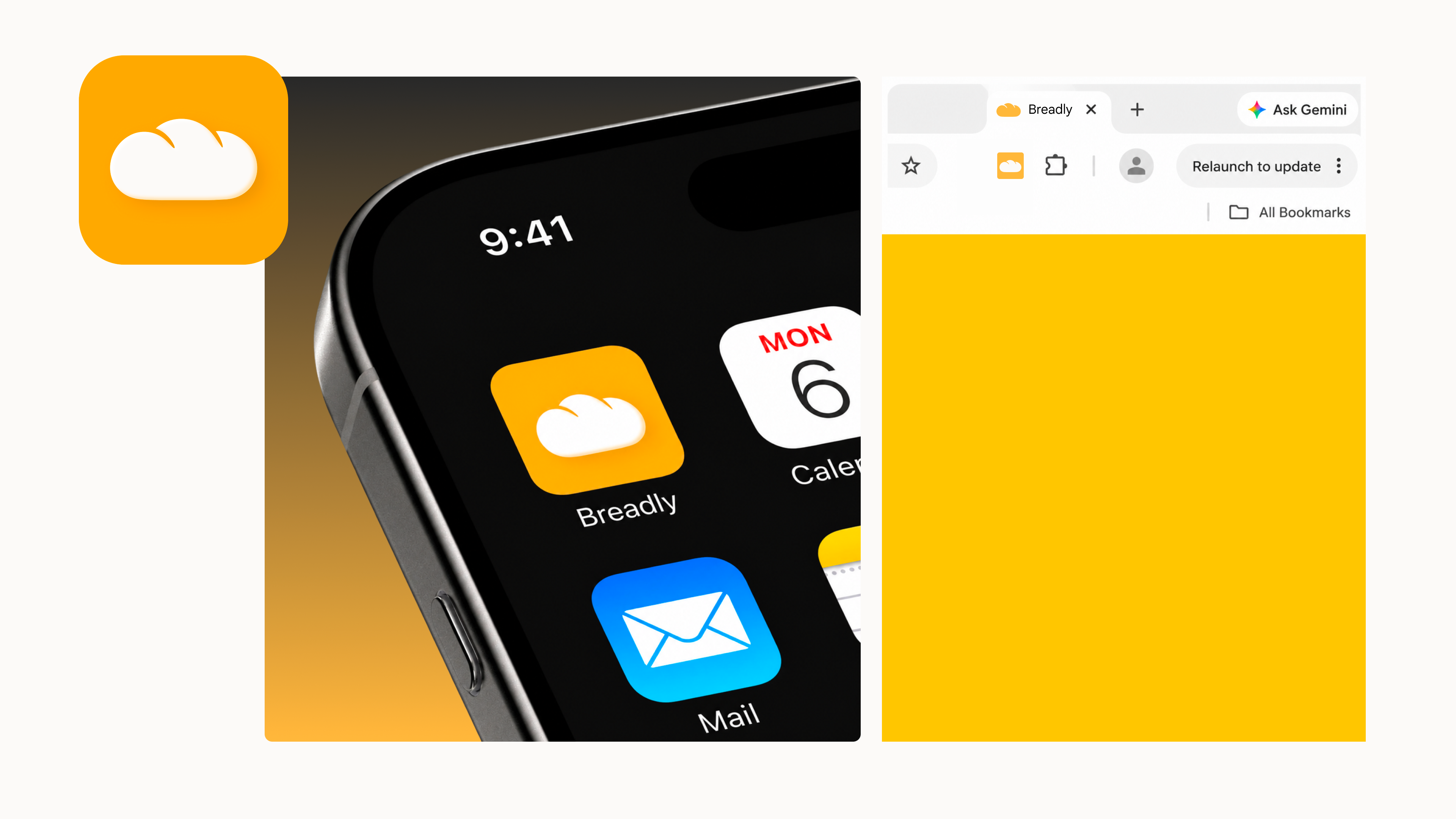 Breadly AI brand identity visual 6