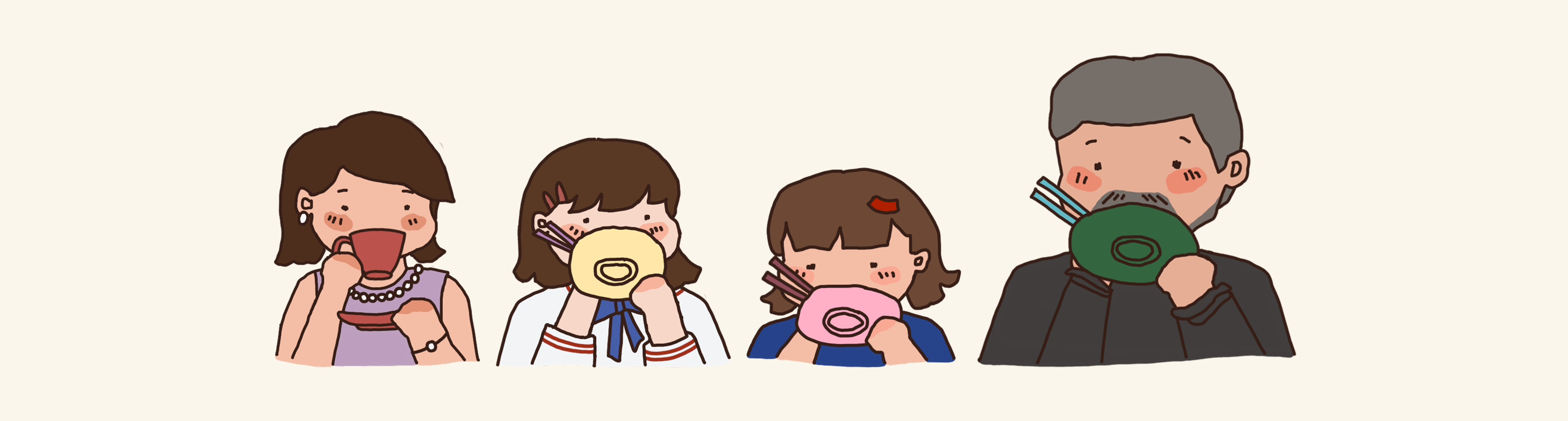 一日に何を食べますか project visual 5