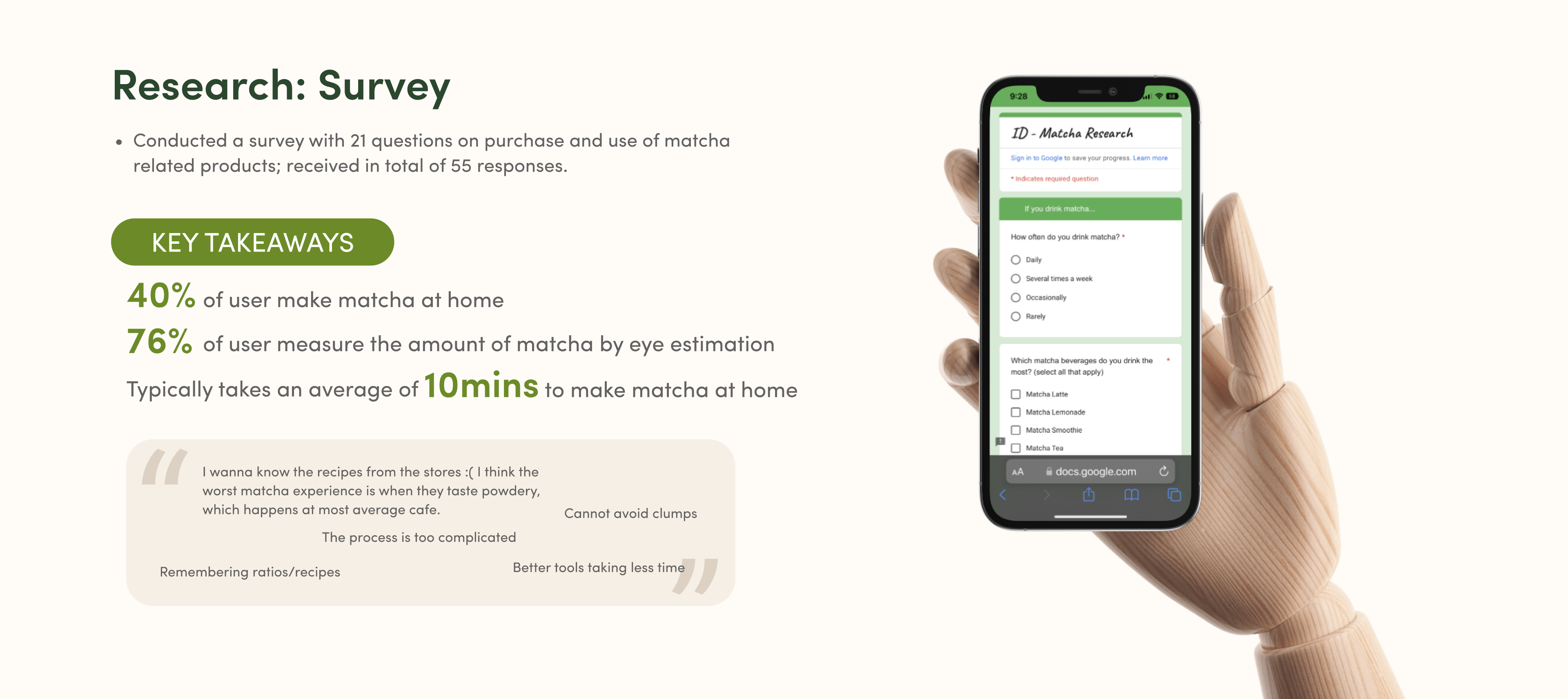 Matcha design process visual 1